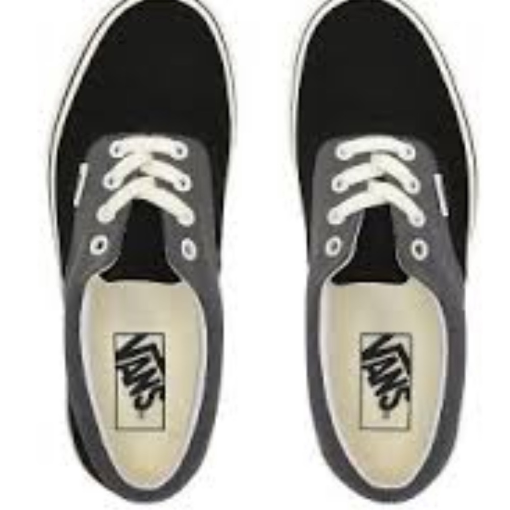 VANS  ERA PLATFORM 2 TONE BLACK/PEWTER SHOES WOMEN - Picture 6 of 16